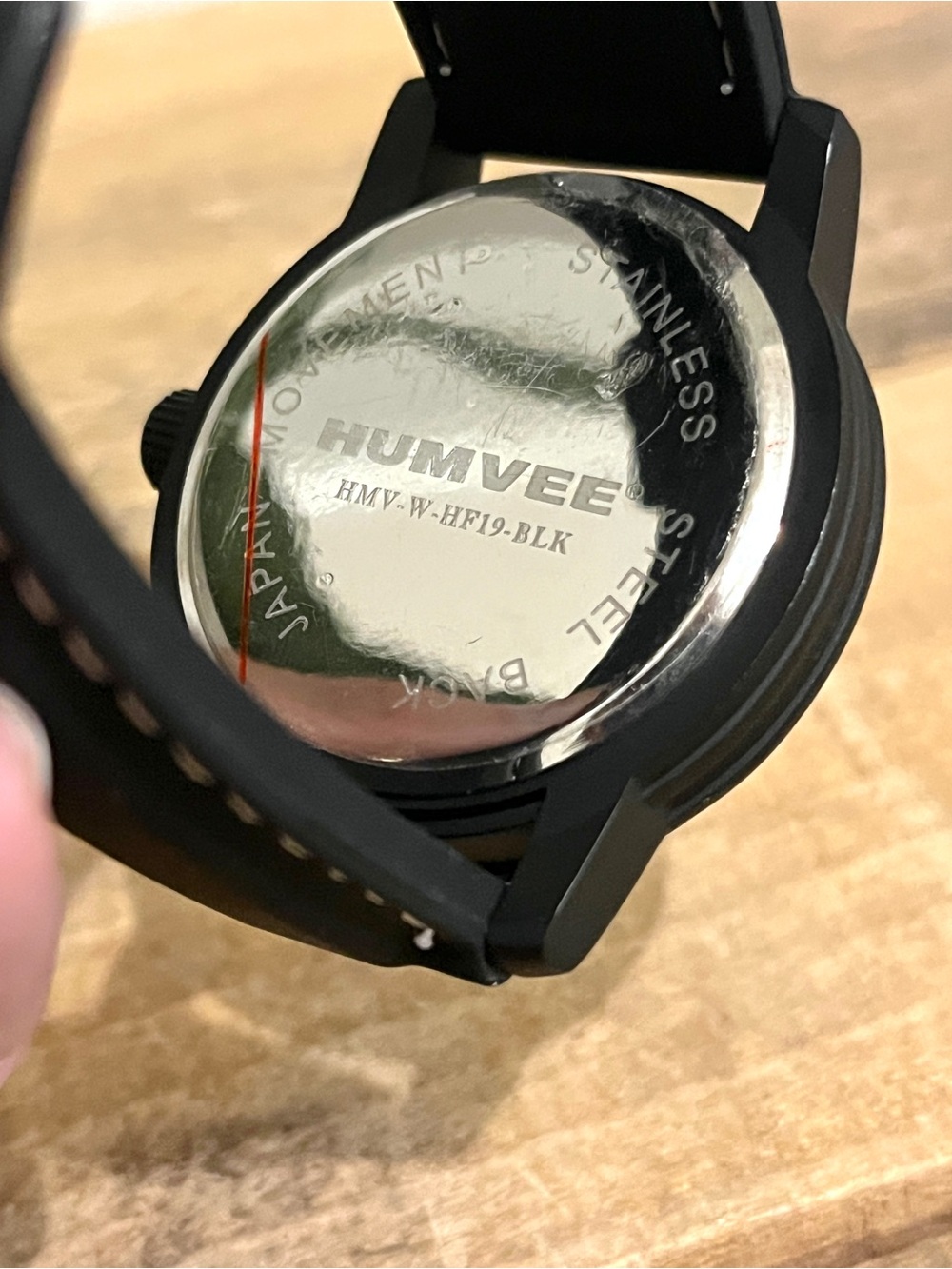 Humvee Men's Black Tactical Field II Watch HMV-W-HF19-BLK - Picture 4 of 4